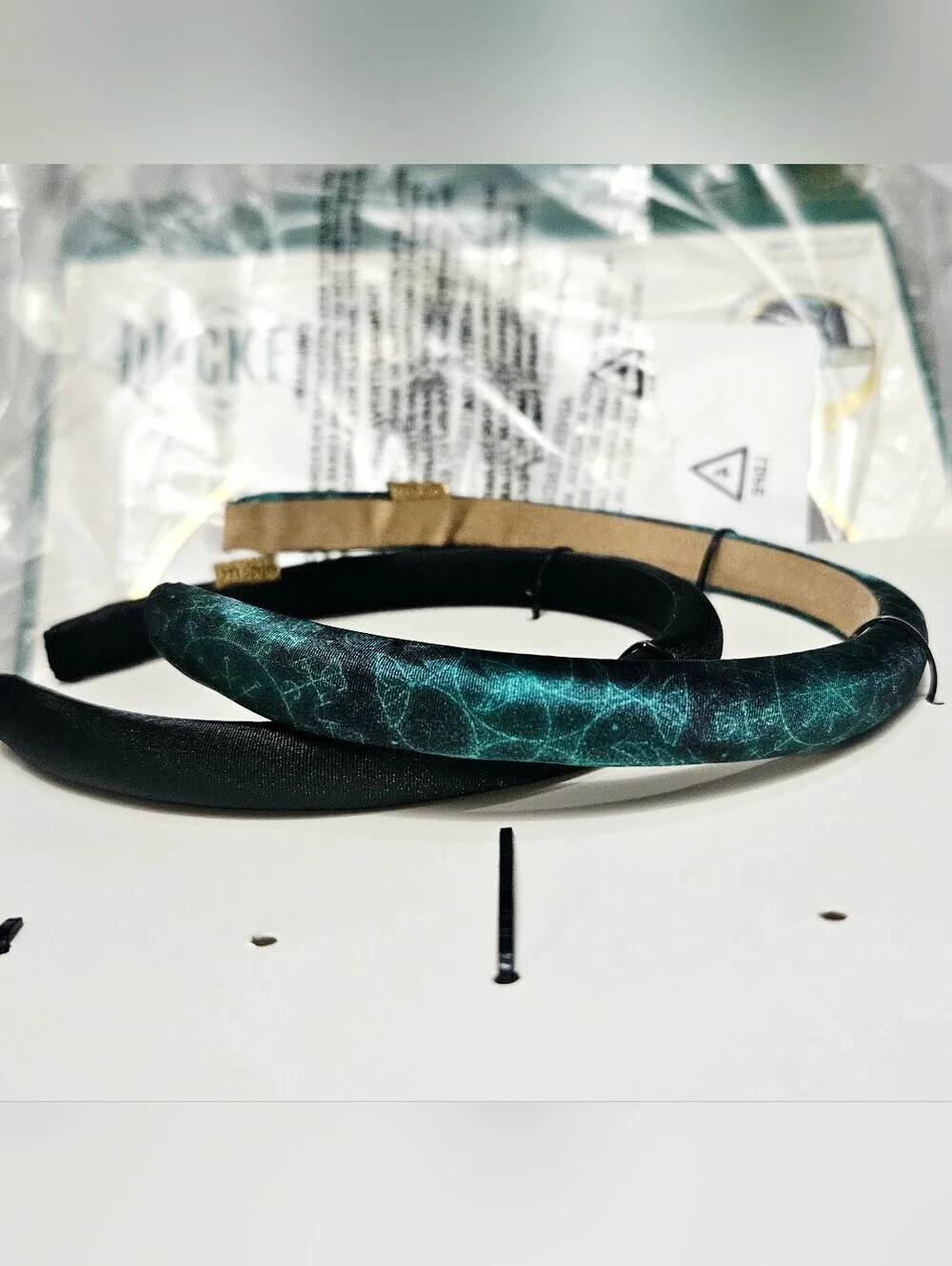 WICKED Elphaba 2 Headband Set New Not Full Set By SCUNCI